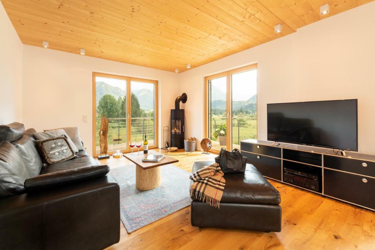 "Landhaus Panorama" - Luxurioese Ferienwohnungen In Bester Lage Fuer Gehobene Ansprueche Oberstdorf Kültér fotó